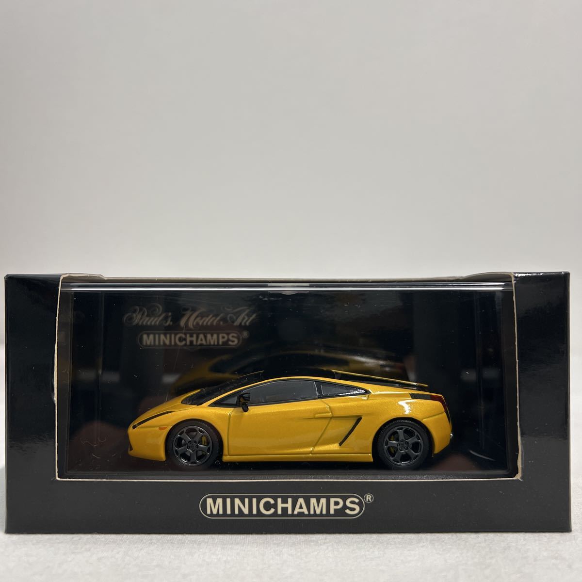 MINICHAMPS 1/43 Lamborghini Gallardo SE 2006 Yellow ミニチャンプス ランボルギーニ ガヤルド イエロー ミニカー モデルカー_画像2