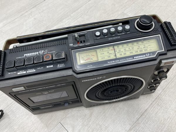 昭和レトロ 日立 BCLラジカセ TRK-5160 パディスコ GF-6 昭和レトロ 日立 BCLラジカセ TRK-5160 パディスコ GF-6