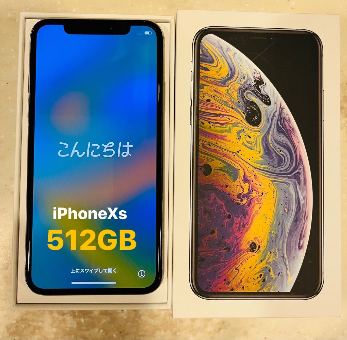 iPhone XS シルバー 512GB SIMフリー Apple｜PayPayフリマ