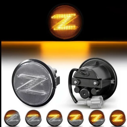 [新品]フェアレディＺ　LEDサイドマーカー 左右セット Z34 フェアレディZ Z34型 Z34系 NISMO ニスモ 370Z HZ34_画像8
