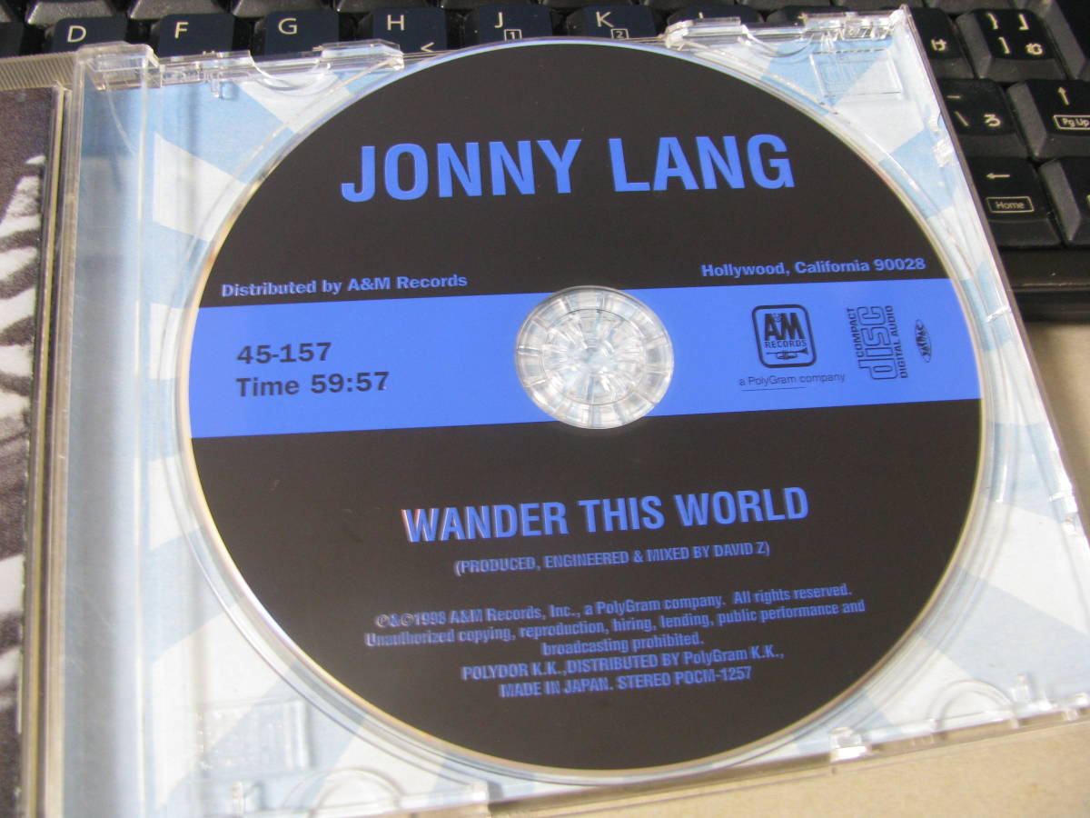 JONNY LANG / WANDER THIS WORLD 中古品 *BLUES ROCK_画像4