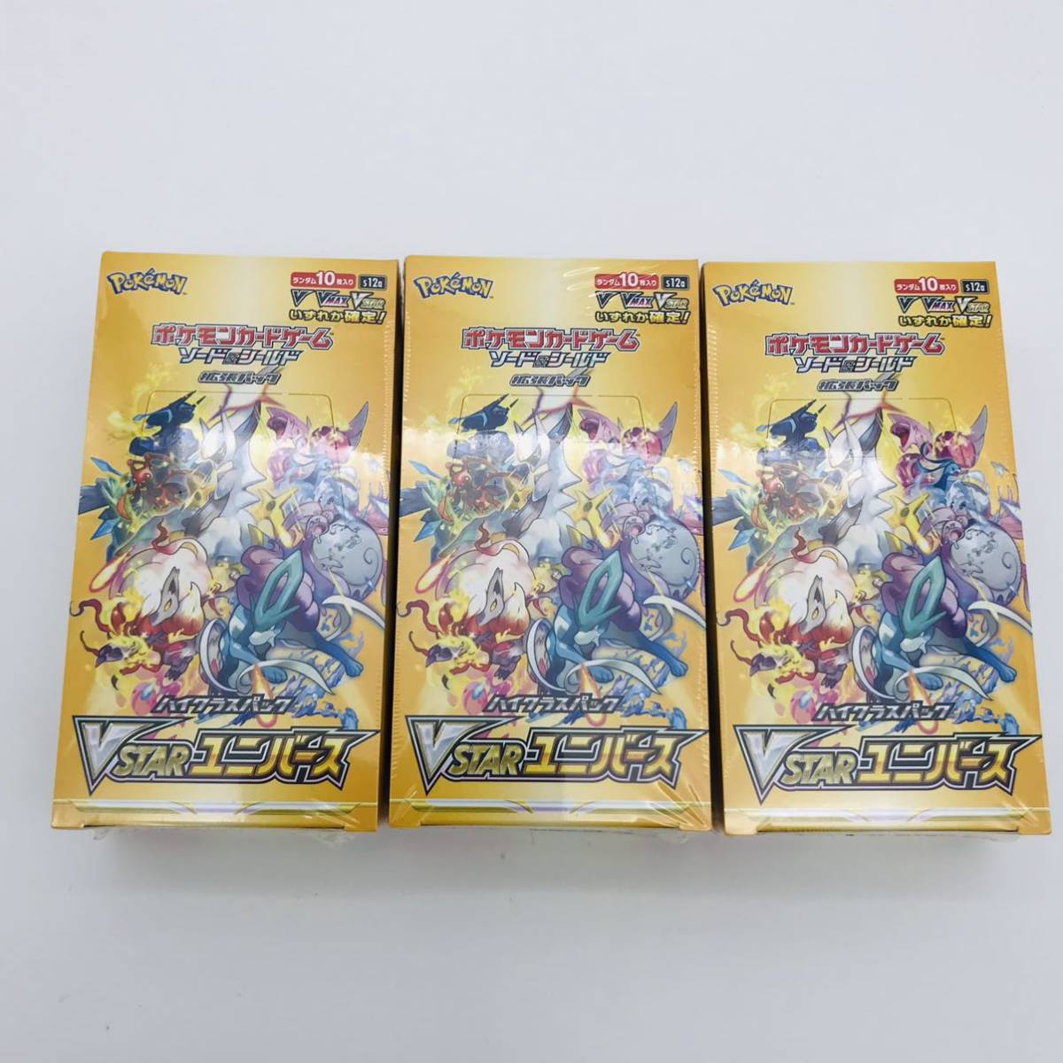 ポケモンカード ブイスターユニバース Vstarユニバース 3BOX シュリンク-