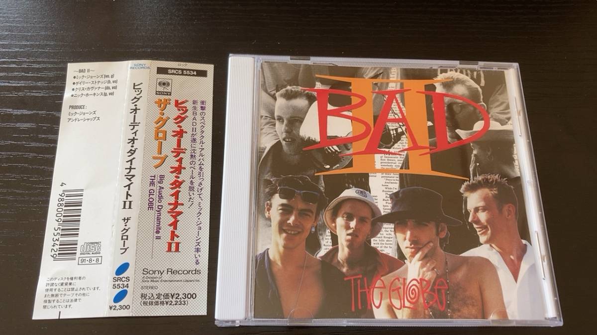 BIG AUDIO DYNAMITE II THE GLOBE 国内盤CD the clash mick jones_画像1