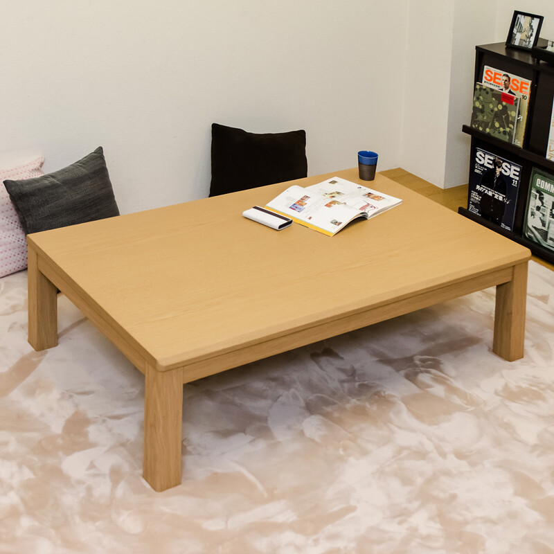  dining kotatsu135×80cm 3 -step height adjustment dining kotatsu natural dining table at hand controller 