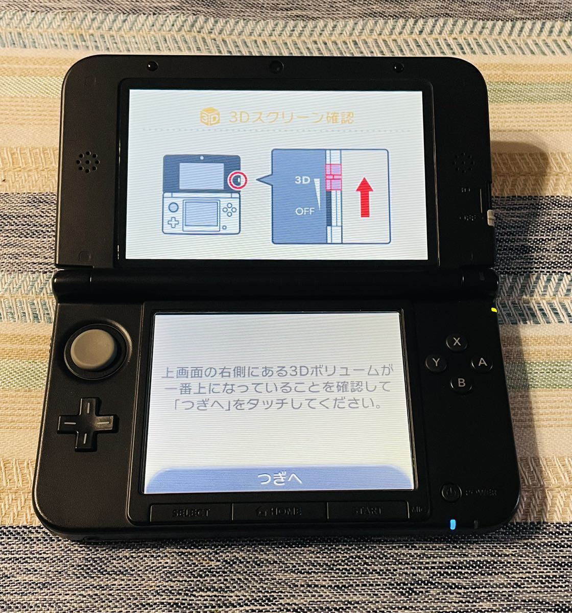 ニンテンドー3DS LL レッドブラック 本体動作品　送料無料　付属品付き　Nintendo 任天堂