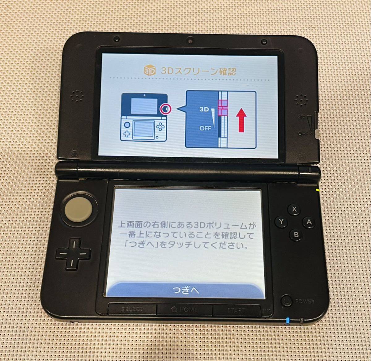 ニンテンドー3DS LL レッドブラック 本体動作品 送料無料 付属品付き