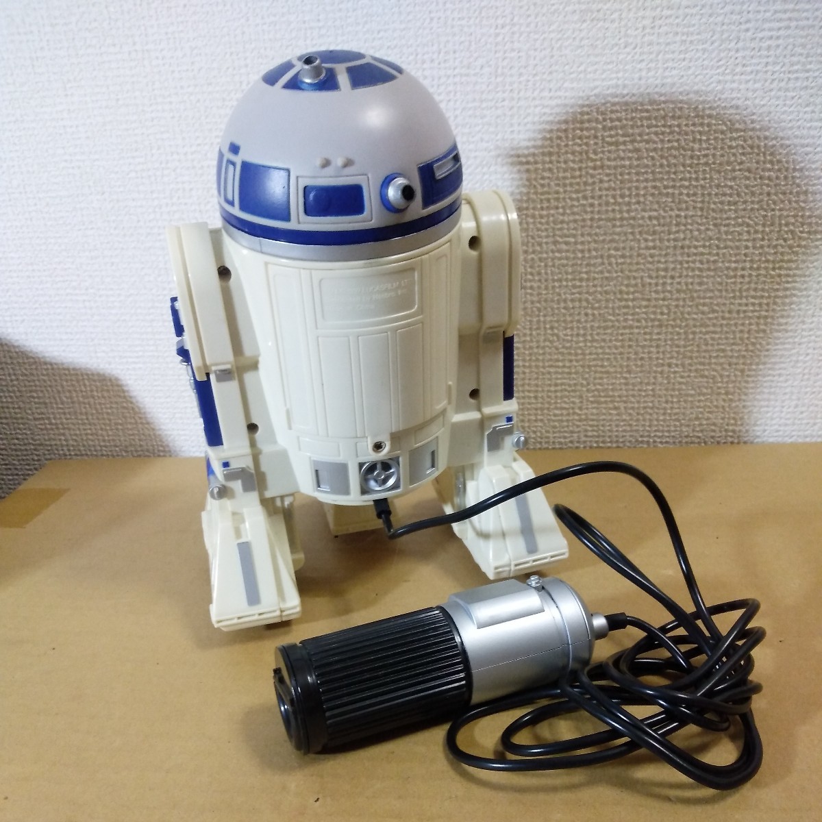 STAR WARS スターウォーズ R2-D2 リモートコントロール ラジコン Kenner ケナー社 電池液漏れ有り 1997年製 未チェック ジャンク扱いの画像4