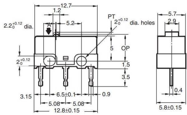 OMRON D2FC-F-7N スイッチ10個セット D2F-01F 互換品マウス修理_画像3