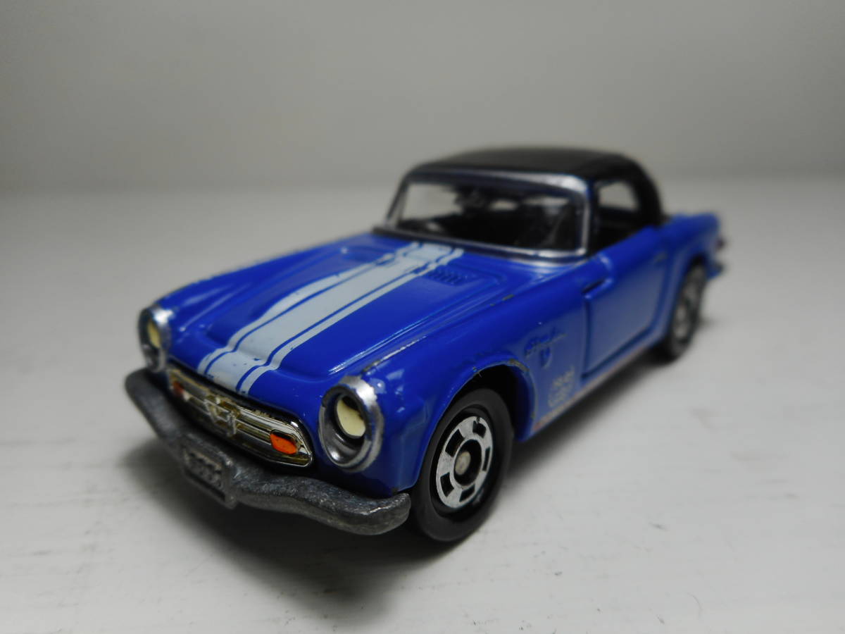 Tomika トミカ HONDA ホンダ S800 M S00M No25 1/51　TOMIKA FACTORY　トミカファクトリーレーシングストライプ USED No25 絶版 ブルー_画像1