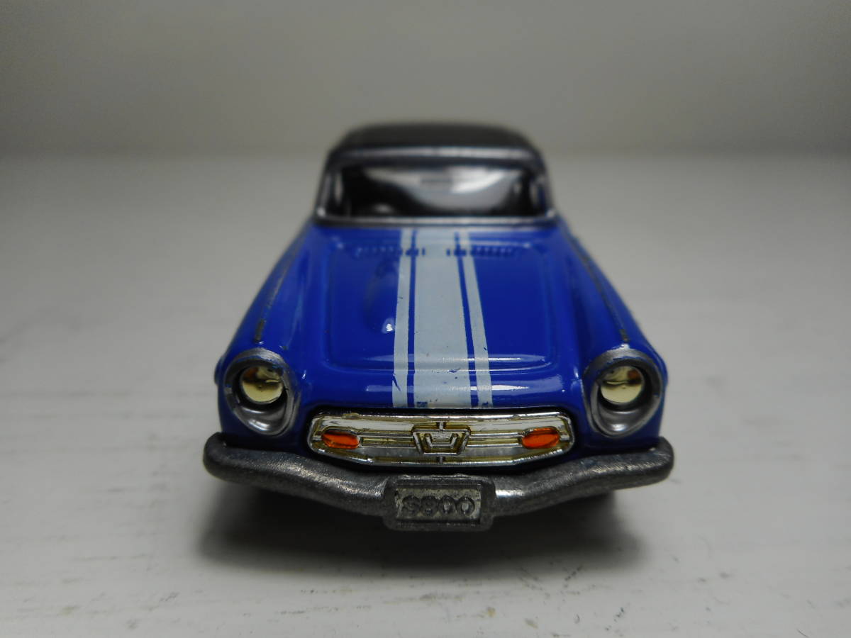 Tomika トミカ HONDA ホンダ S800 M S00M No25 1/51　TOMIKA FACTORY　トミカファクトリーレーシングストライプ USED No25 絶版 ブルー_画像3