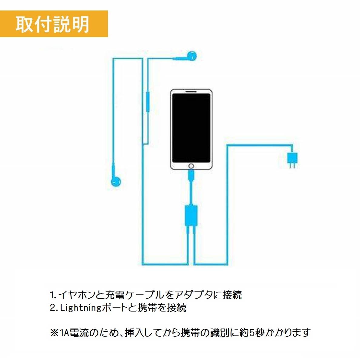 2in1ライトニングケーブル（187