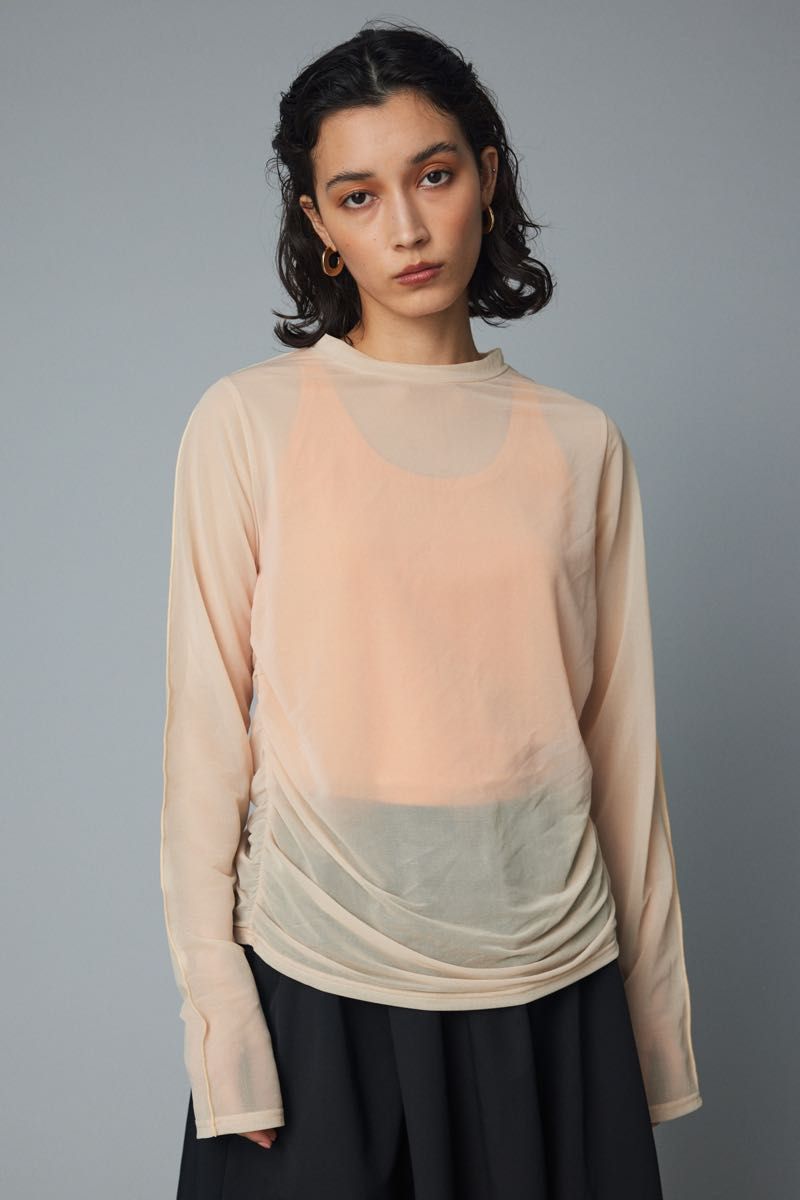 acka puffy sheer blous ブラック Yahoo!フリマ(旧)- acka puffy sheer blous ブラック Yahoo!フリマ(旧)-