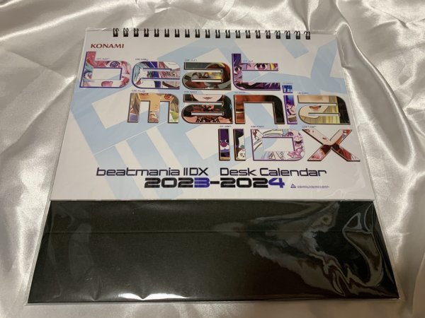 ■未開封■ beatmania IIDX 30 RESIDENT Original Soundtrack 特典 カレンダー★限定 卓上 A5 新規 描きおろし ビートマニア サントラ_画像1