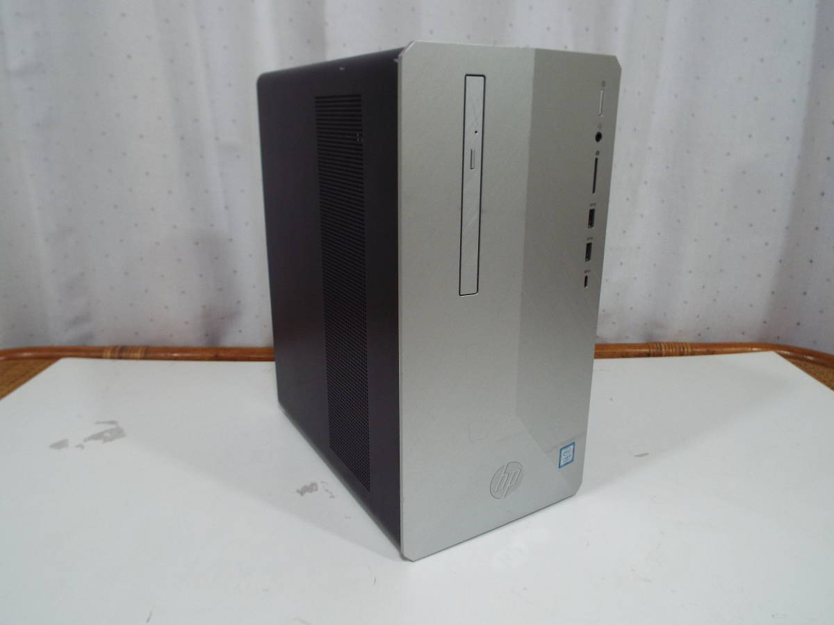 送料無料 HP スモールサイズゲーミングPC Pavilion Desktop 595-p0101jp i5-9400F M.2 SSD128+HDD1TB GTX1060 MEM16GB_画像1