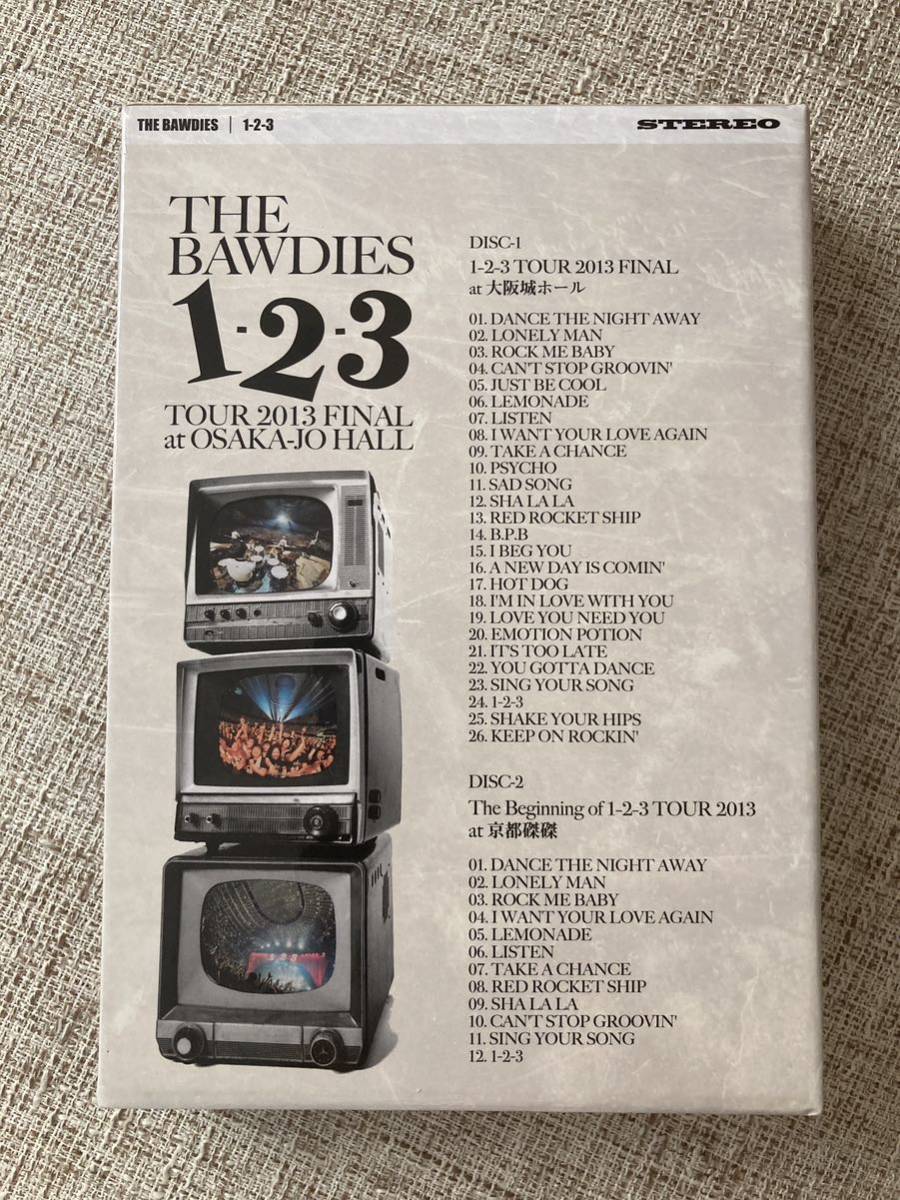 新品THE BAWDIES 123 TOUR 2013 final DVD 初回限定盤ボウディーズ大阪