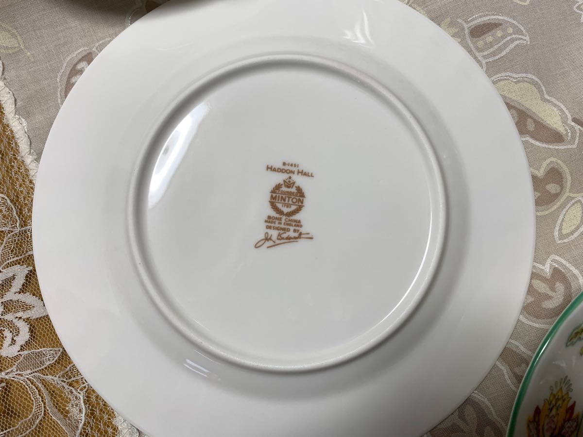 MINTON ミントン ハドンホール ティーセット クロス付|Yahoo MINTON ミントン ハドンホール ティーセット クロス付|Yahoo