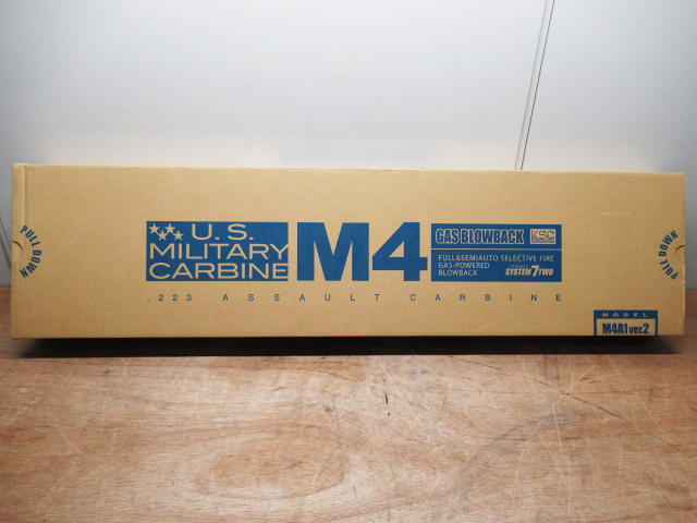 KSC M4A1 ver2 ガスブローバック システム7 TWO アサルトライフル カービン ガスガン 管理5I1023F-G4_画像10