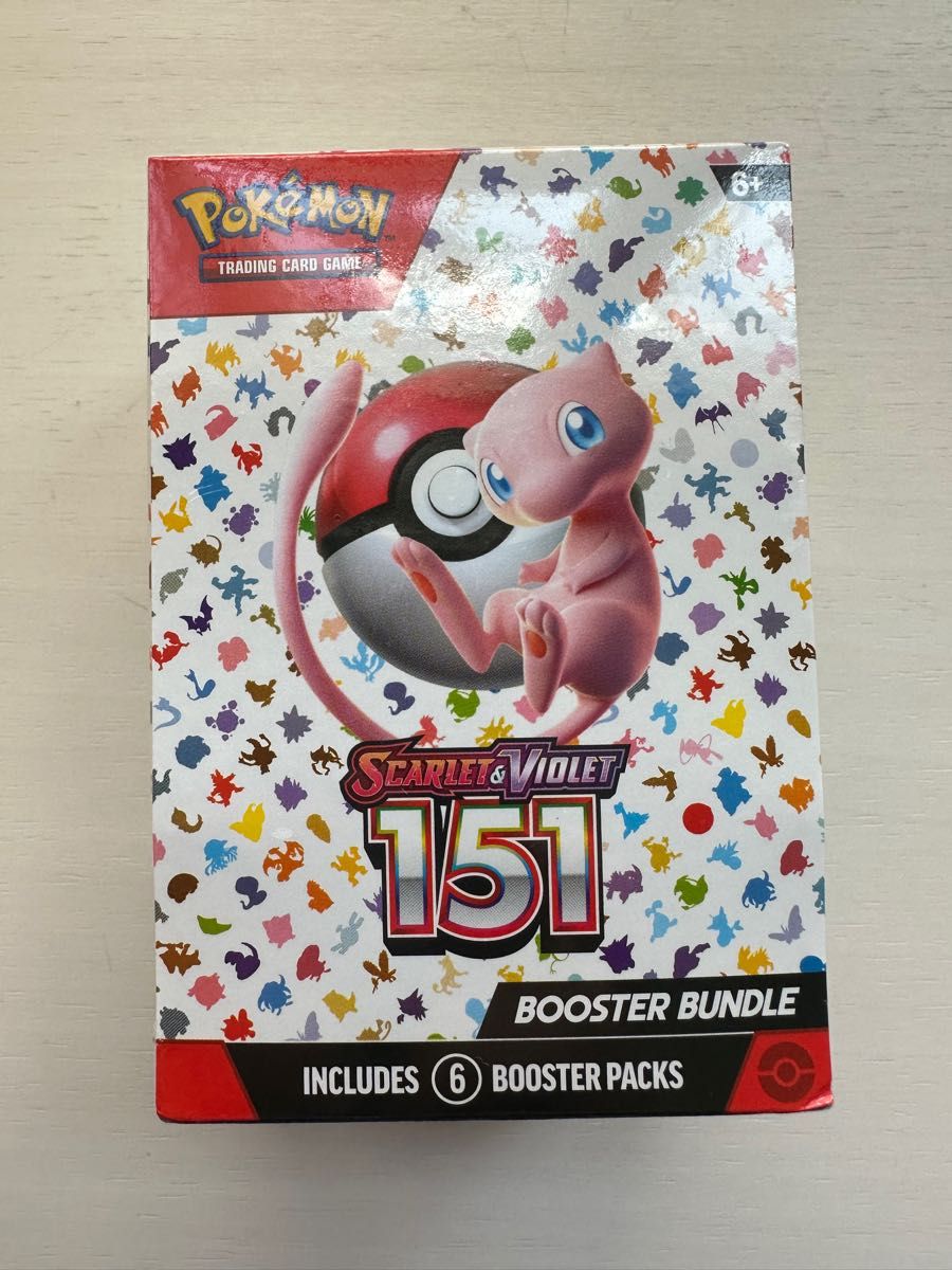 ポケモンカード　151 英語版 最新Booster Bundle 未開封