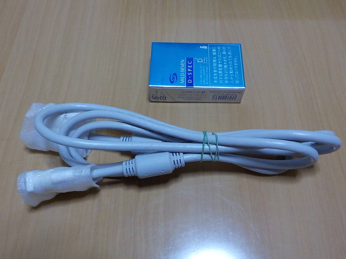 D72 DVI cable white approximately 1.7m unused? DVI-D? single link? monitor personal computer liquid crystal 