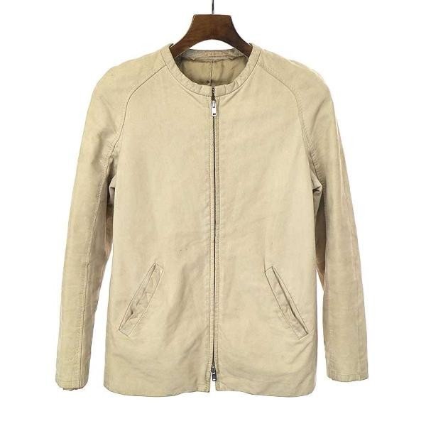 2022春の新作 Maison Martin Margiela 4 メゾン マルタン マルジェラ4 04SS シングルレザージャケット ベージュ サイズ:38 レディース ITHBMHGQCI6Y ジャンパー、ブルゾン 2022春の新作 Maison Martin Margiela 4 メゾン マルタン マルジェラ4 04SS シングルレザージャケット ベージュ サイズ:38 レディース ITHBMHGQCI6Y ジャンパー、ブルゾン