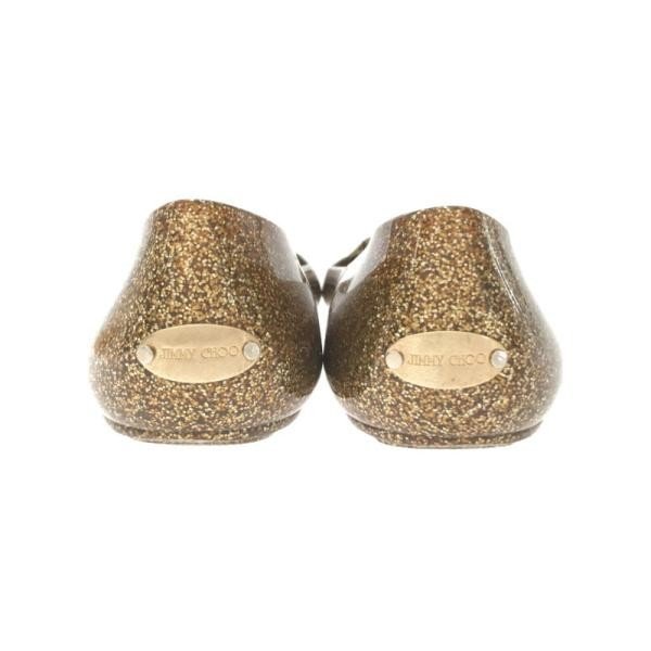 JIMMY CHOO Jimmy Choo g Ritter Flat туфли-лодочки Gold размер :36 женский ITFQ6ZSSGPAV