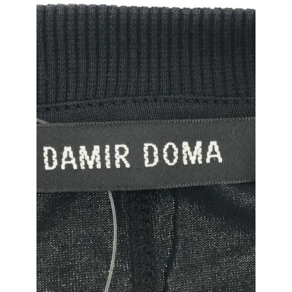 DAMIR DOMA ダミールドーマ リブネックロングTシャツ ブラック サイズ:44 メンズ ITIXBQNYIU7O_画像3