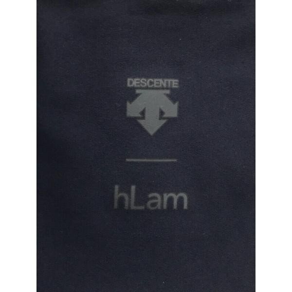 DESCENTE × hLam デザント × ラム ポリエステルロングスリーブカットソー ネイビー サイズ:M メンズ ITZUNIRM87HC_画像3