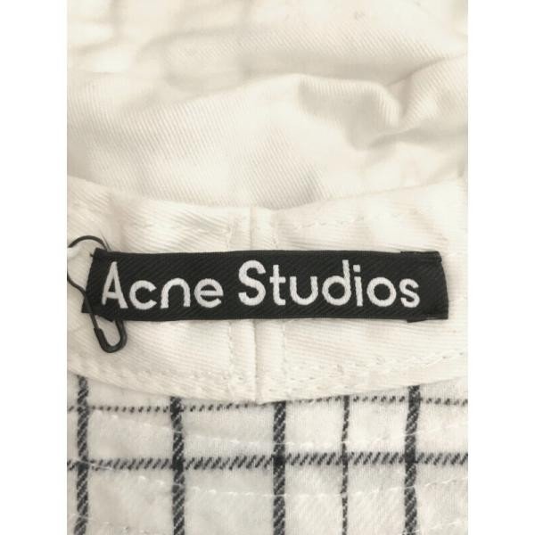 Acne Studios アクネストゥディオズ 22AW コットンフランネルバケットハット ホワイト系 サイズ:L メンズ ITWSZIBON9CB_画像4