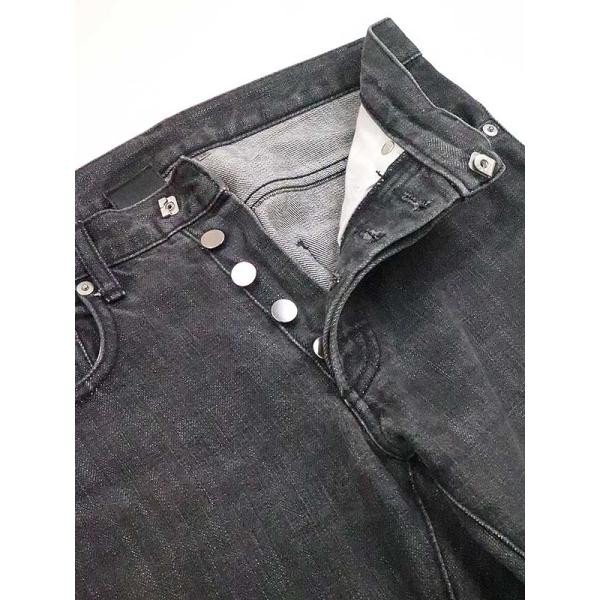 Dior HOMME Dior Homme 04AW тонкий Denim брюки черный размер :26 мужской IT6YWSZR5JP8