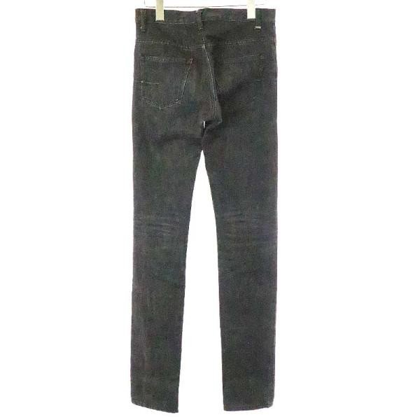 Dior HOMME Dior Homme 04AW тонкий Denim брюки черный размер :26 мужской IT6YWSZR5JP8