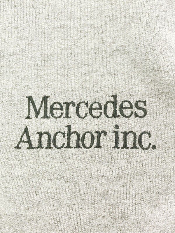 MERCEDES ANCHOR INC メルセデスアンカーインク ロゴ刺繍スウェットパンツ グレー L IT9LYTX8HN98_画像3