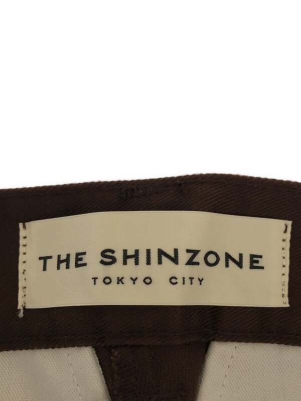 THE SHINZONE ザ シンゾーン 20AW SKATER SHORTS スケーターショーツ ブラウン 34 IT3JWY5W84MO_画像3