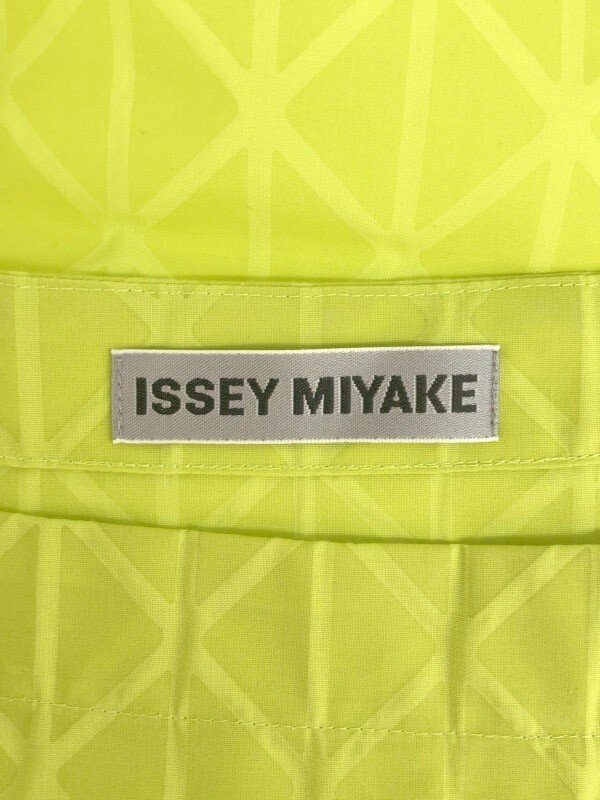 ISSEY MIYAKE イッセイミヤケ 19AW 総柄ノースリーブトップス イエロー 2 IT8XKUHLSJ44_画像3