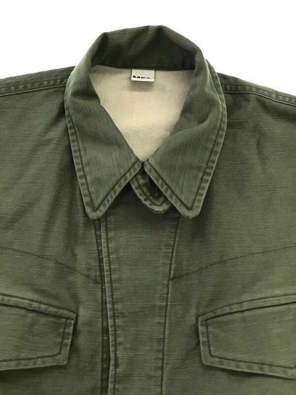 M53. エムゴーサン military jacket サイドジップミリタリージャケット カーキ IT2MWAMW0MMT_画像4