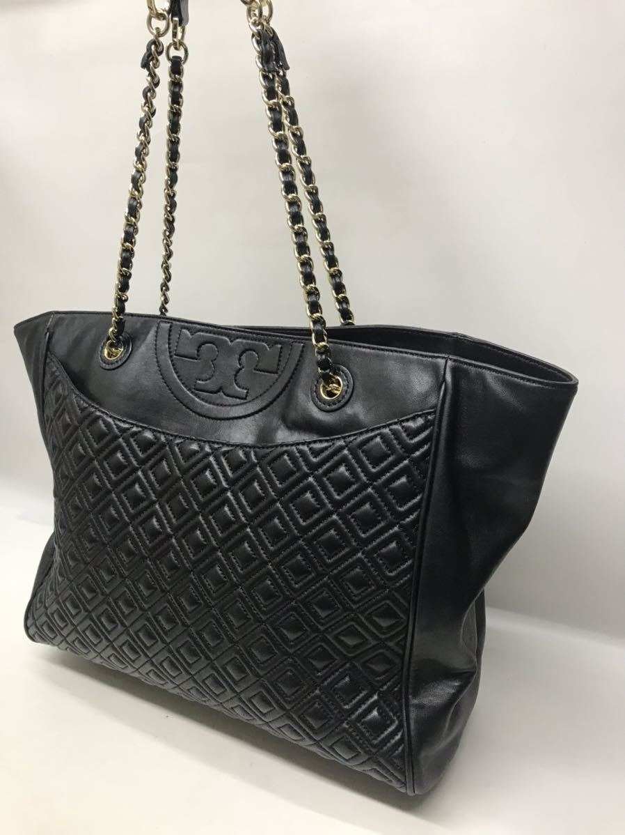 玄関先迄納品 【美品】TORY BURCH トリーバーチ レザーキルティング