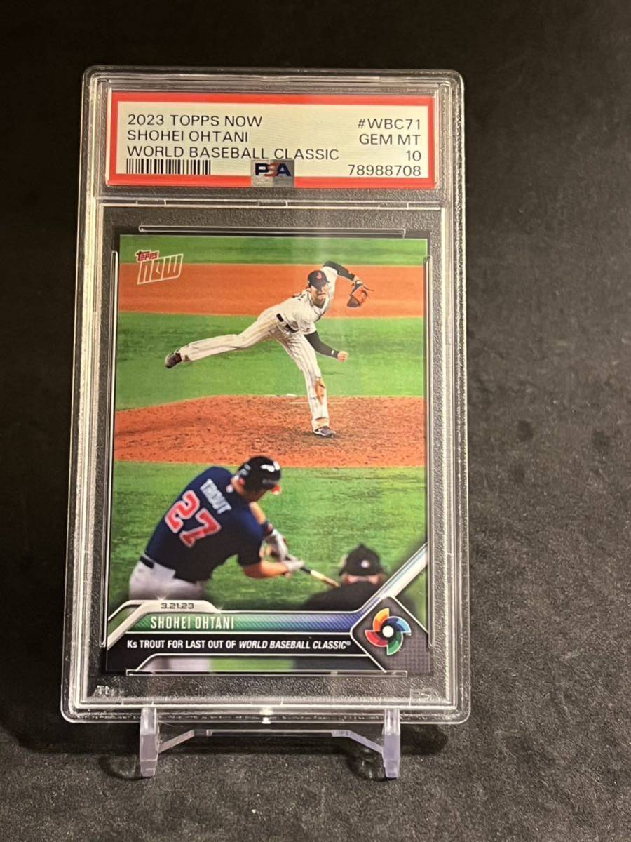 代購代標第一品牌－樂淘letao－PSA10 Topps now WBC 2023 大谷翔平