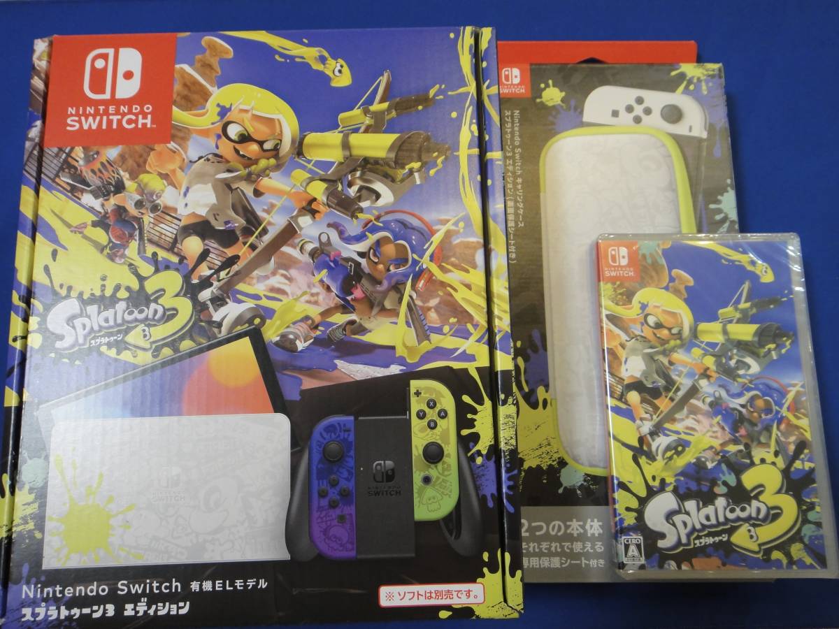 Nintendo Switch有機ELモデル スプラトゥーン3エディション