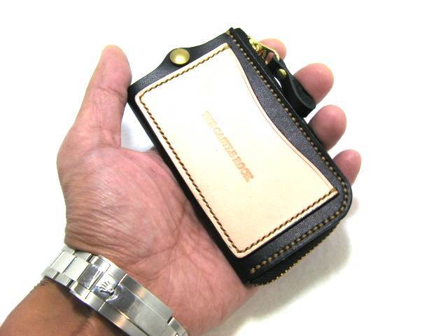  Tochigi leather key case smart key case key cover men's lady's black original leather cow leather leather key case key holder 