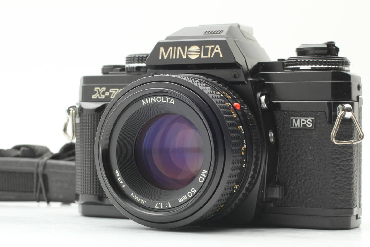 MINOLTA X-700 MPS + MD 50mm f/1.7 ミノルタ 一眼レフフィルムカメラ K82_画像1