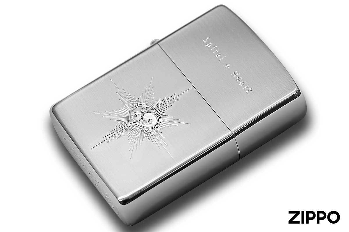 Zippo ジッポライター Spiral Heart Star スパイラルハート スター 1201S812 メール便可_画像3