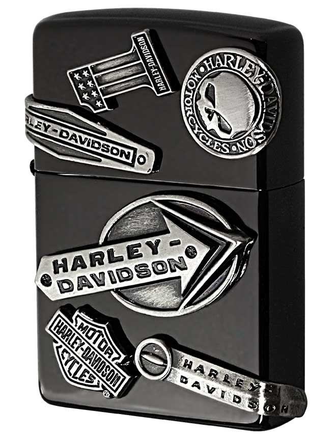 Zippo ジッポライター 日本限定Zippo Harley Davidson ハーレーダビッドソン メイクメタル HDP-62_画像1