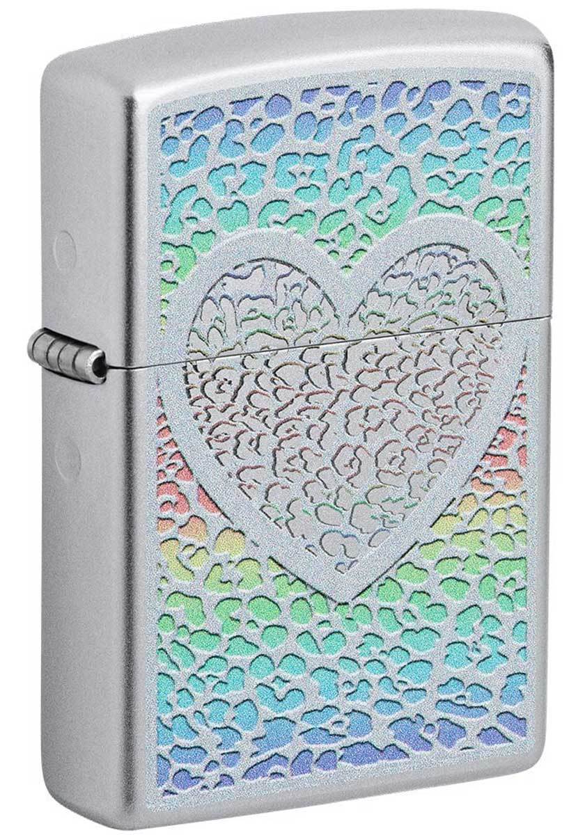 Zippo ジッポライター 3D-looking Heart 49780 メール便可_画像1