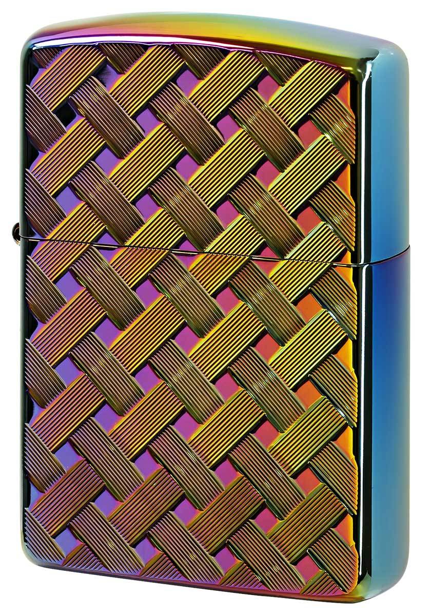 Zippo ジッポライター ARMOR WIRE MESCH 2 ワイヤーメッシュ チタニュームコーティング レインボー TC RAINBOW
