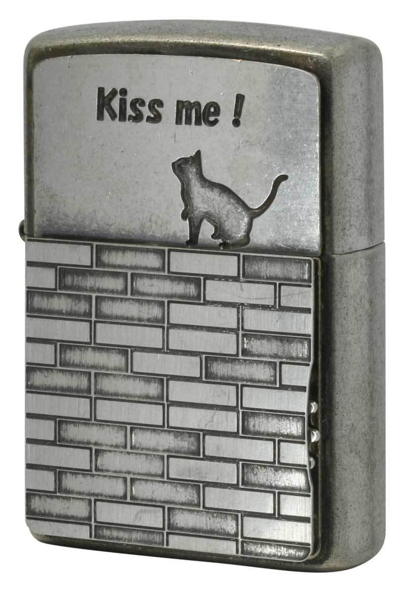 Zippo ジッポライター Kiss me cat's キスミー キャッツ クローム ZTR-CAT CB メール便可