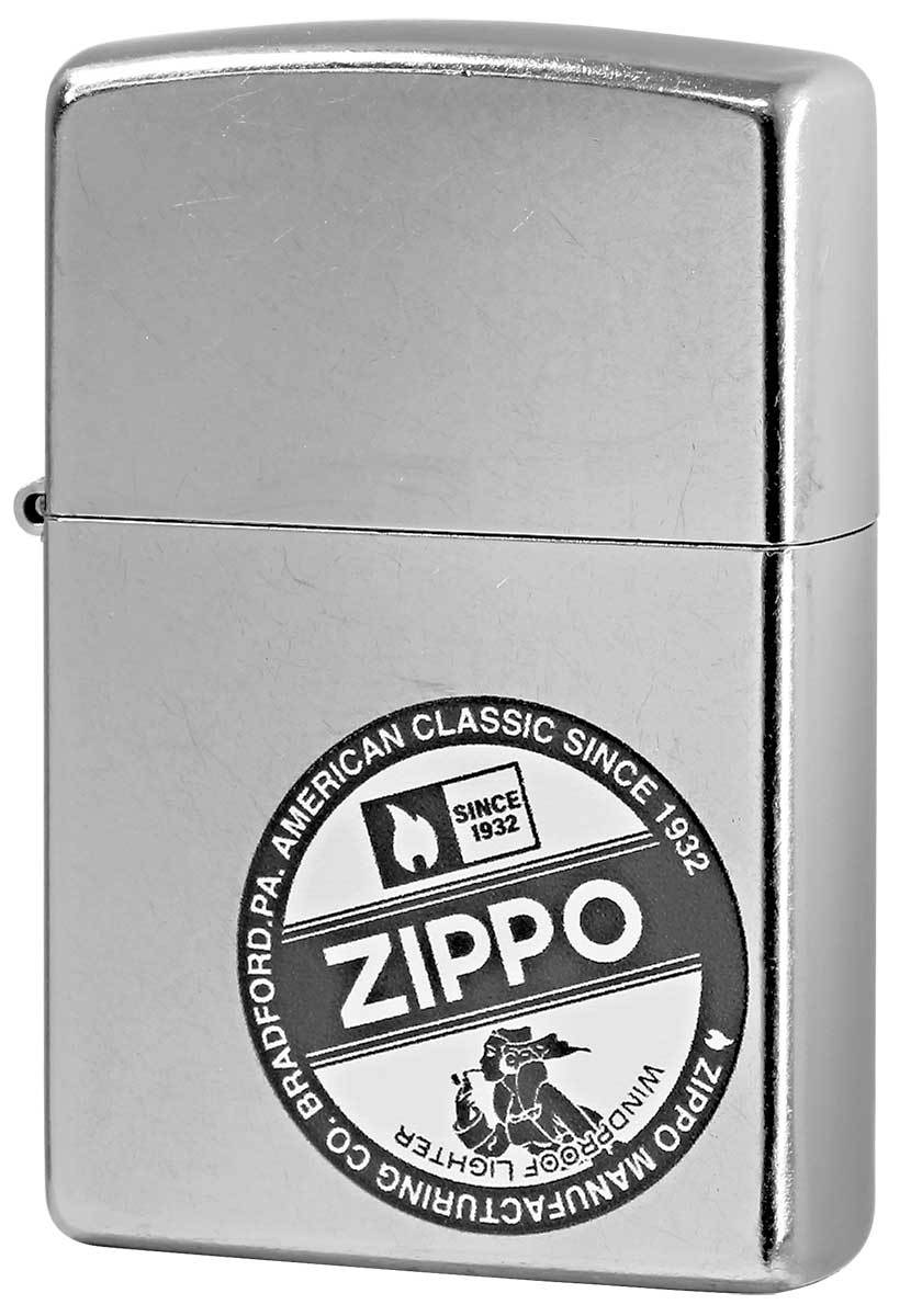 Zippo ジッポライター ZIPPO LOGO Stump White 207-LOGOW メール便可_画像1