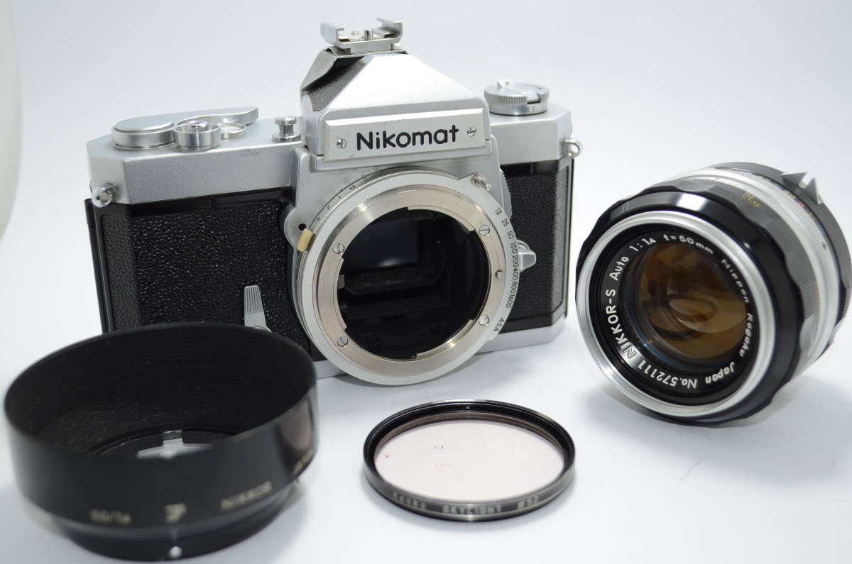 内祝い】 ニコン 【中古】Nikon F フィルム一眼レフカメラ シルバー