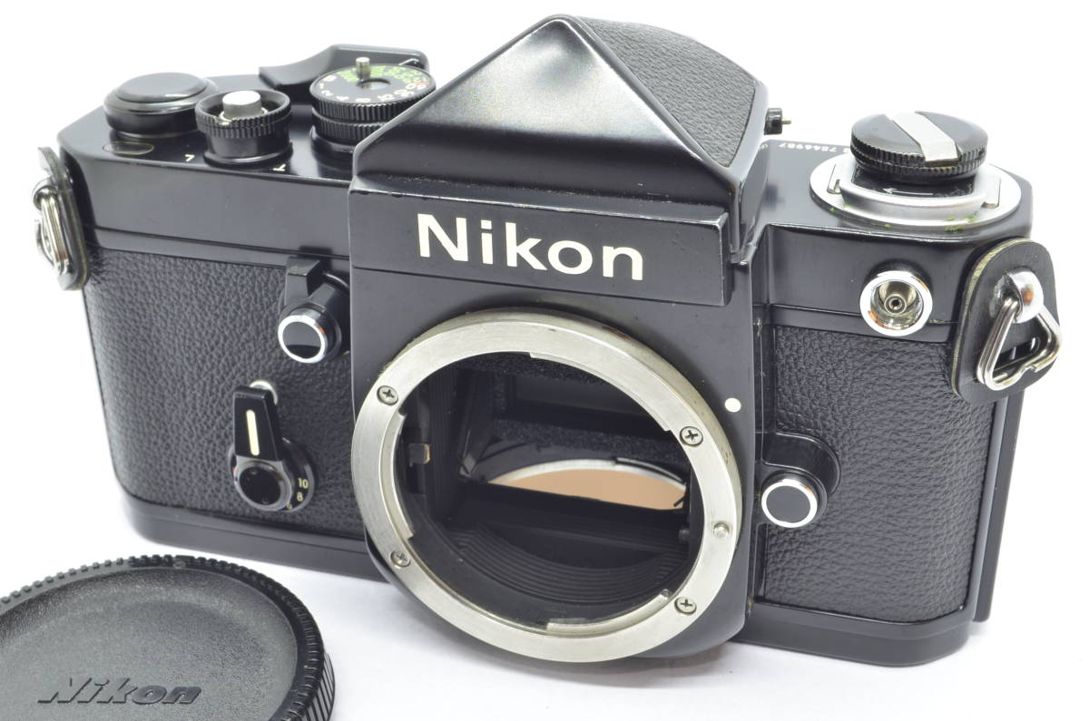 【外観並級】Nikon F2 アイレベル フィルムカメラ 一眼レフカメラ ボディ ブラック　#t8434_画像1