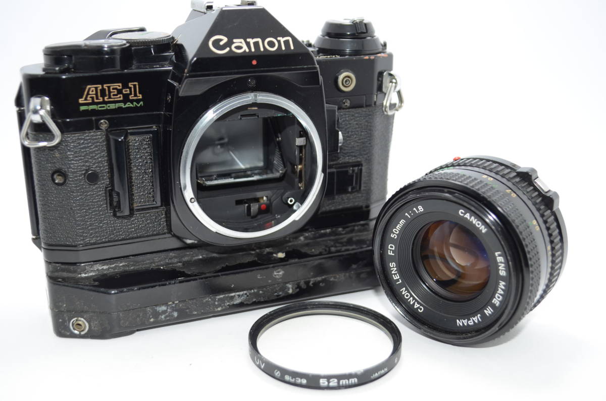 大人の上質 / PROGRAM AE-1 【外観並級】Canon FD winder #t9467