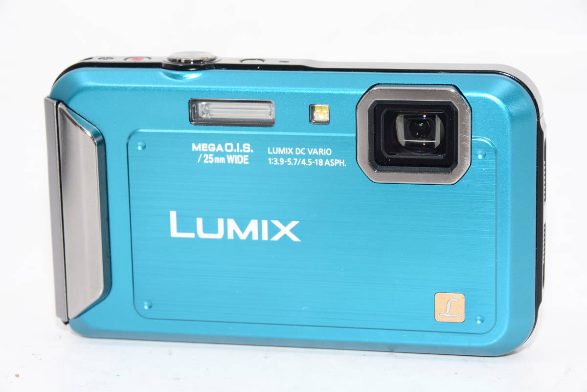 【外観特上級】Panasonic LUMIX DMC-FT20 ブルー　#s2287