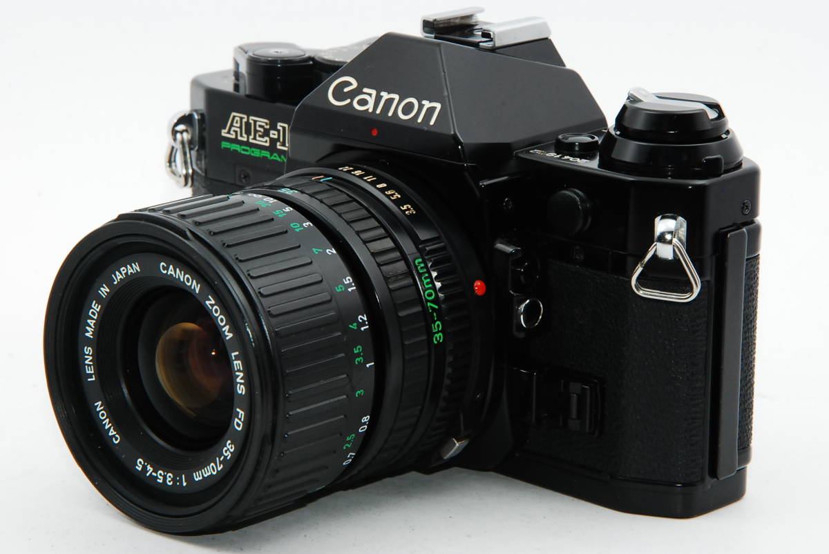 逆輸入 キャノン PROGRAM AE-1 【外観並級以下】Canon New F3.5-4.5